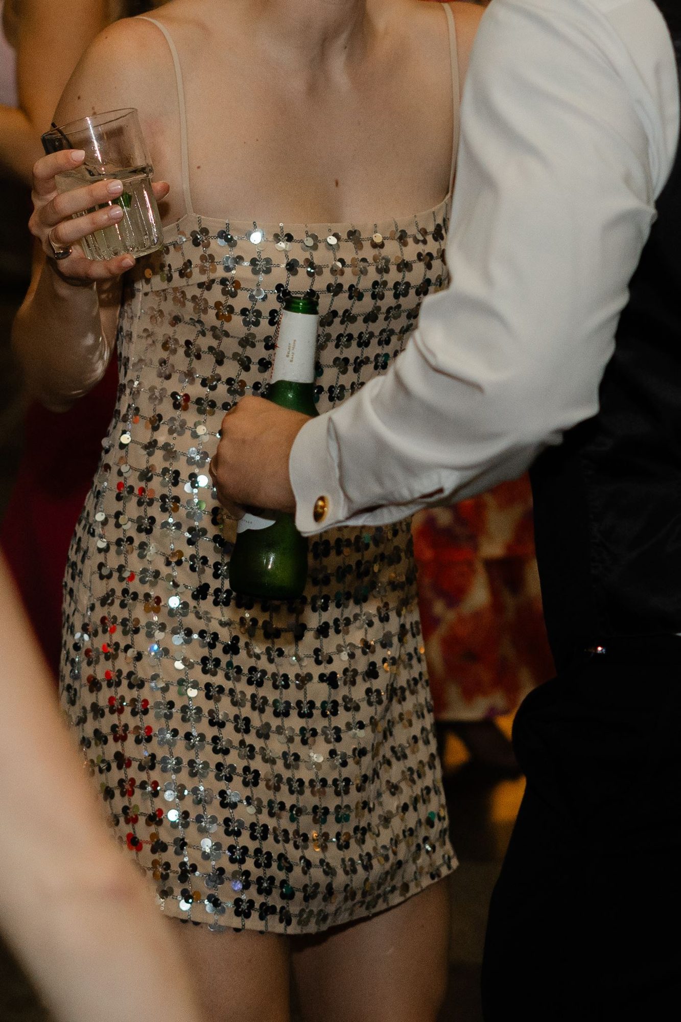 Toasts during the reception at the Statler.